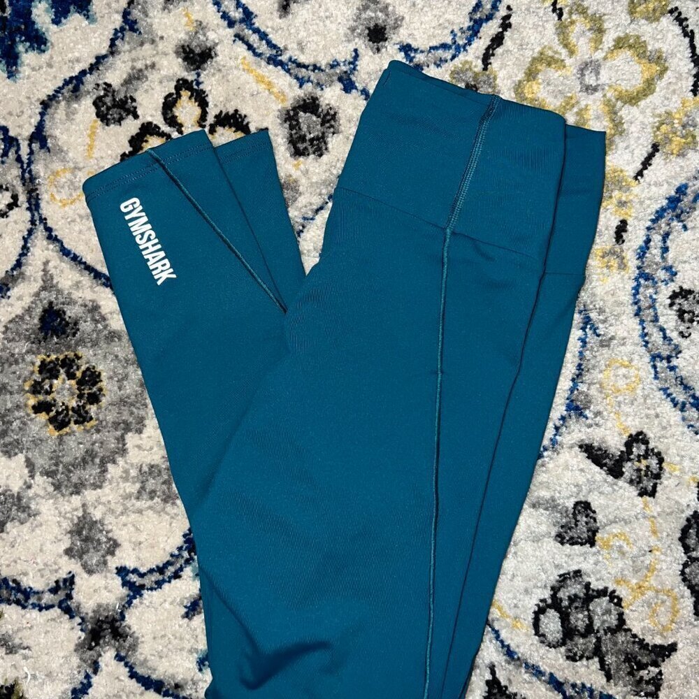 Gymshark Speed Leggings Teal Size XS - Picture 6 of 7